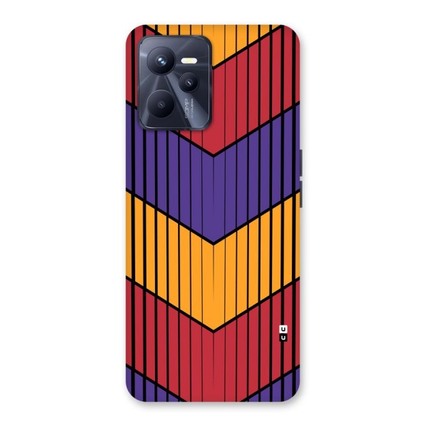 Angular Stripes Back Case for Realme C35