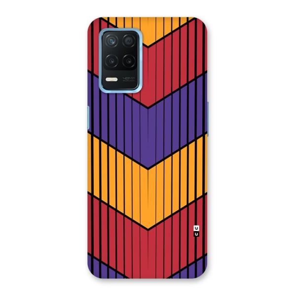 Angular Stripes Back Case for Realme Narzo 30 5G