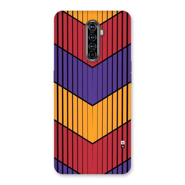 Angular Stripes Back Case for Realme X2 Pro