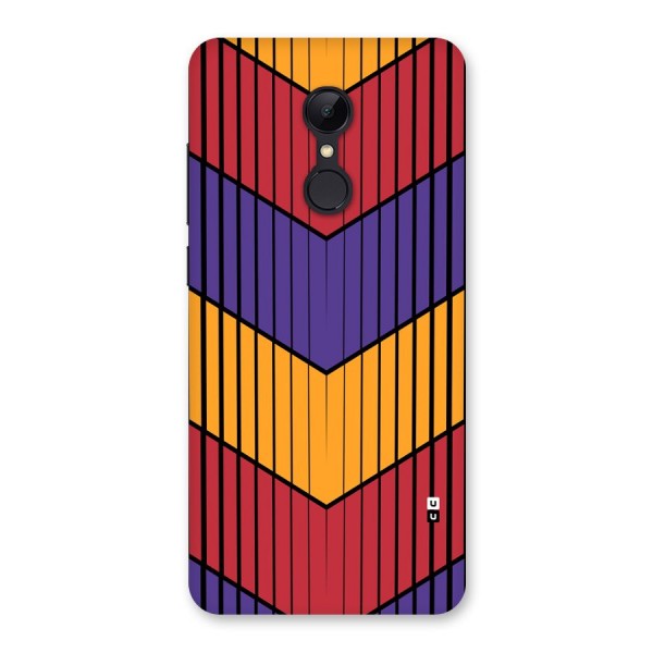 Angular Stripes Back Case for Redmi 5