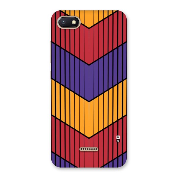 Angular Stripes Back Case for Redmi 6A