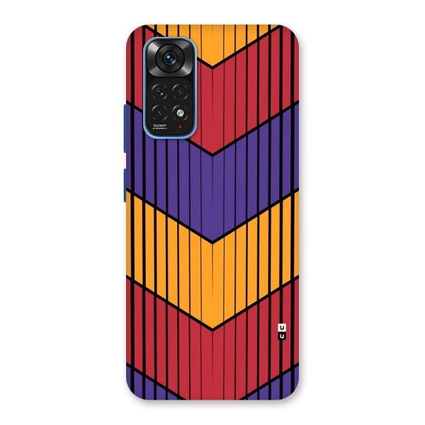 Angular Stripes Back Case for Redmi Note 11S