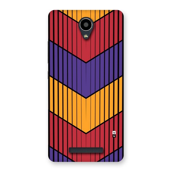 Angular Stripes Back Case for Redmi Note 2