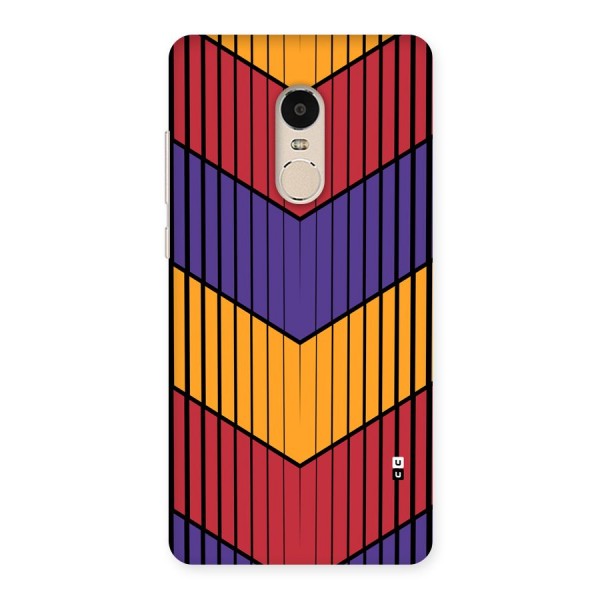 Angular Stripes Back Case for Redmi Note 4