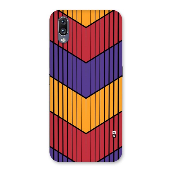 Angular Stripes Back Case for Vivo NEX