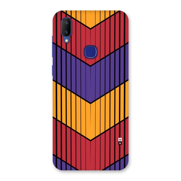 Angular Stripes Back Case for Vivo V11