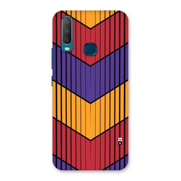 Angular Stripes Back Case for Vivo Y11