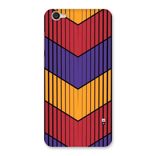 Angular Stripes Back Case for Vivo Y55