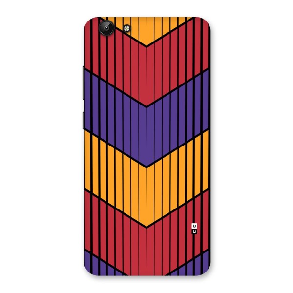 Angular Stripes Back Case for Vivo Y69