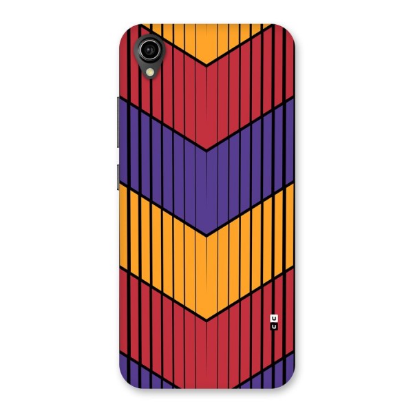 Angular Stripes Back Case for Vivo Y90