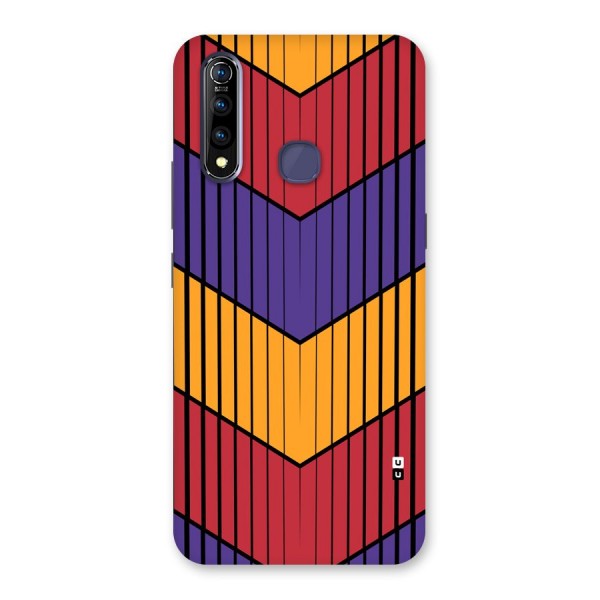 Angular Stripes Back Case for Vivo Z1 Pro