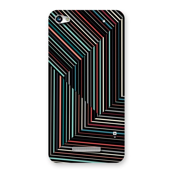 Angulars Stripes Back Case for Canvas Hue 2 A316