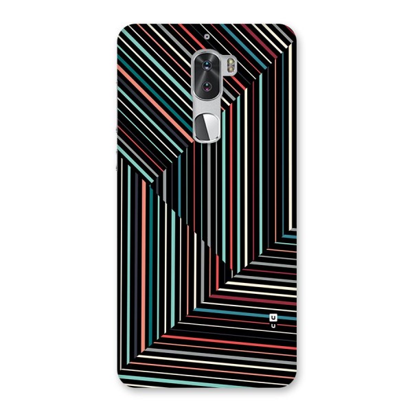 Angulars Stripes Back Case for Coolpad Cool 1