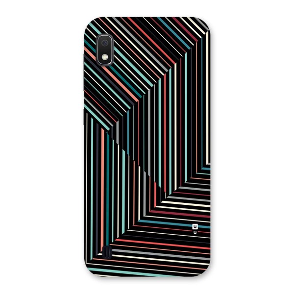 Angulars Stripes Back Case for Galaxy A10