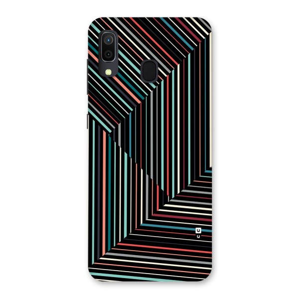 Angulars Stripes Back Case for Galaxy A20