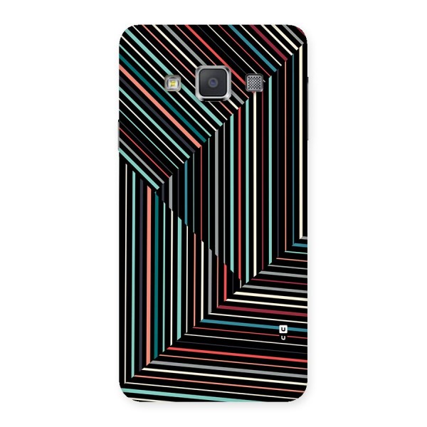 Angulars Stripes Back Case for Galaxy A3