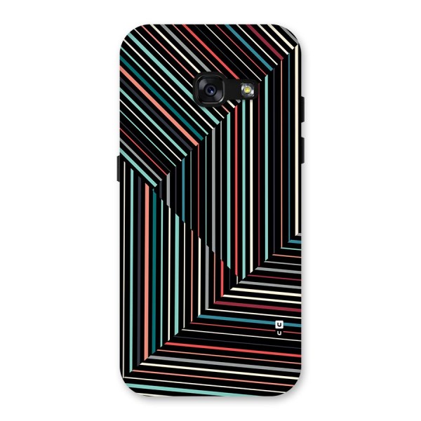 Angulars Stripes Back Case for Galaxy A3 (2017)