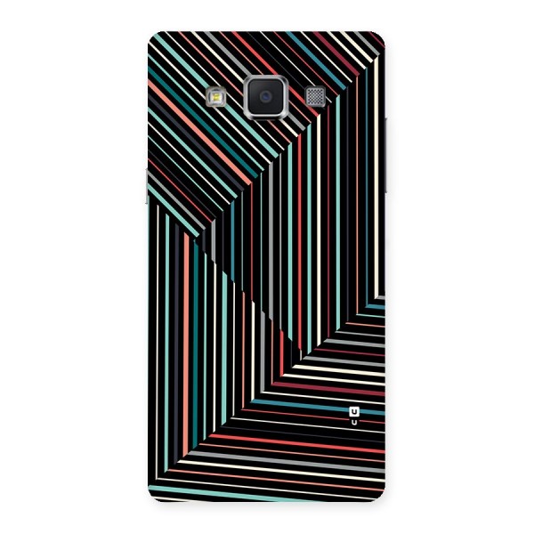 Angulars Stripes Back Case for Galaxy A5