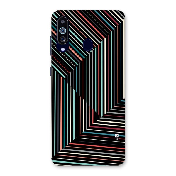 Angulars Stripes Back Case for Galaxy A60