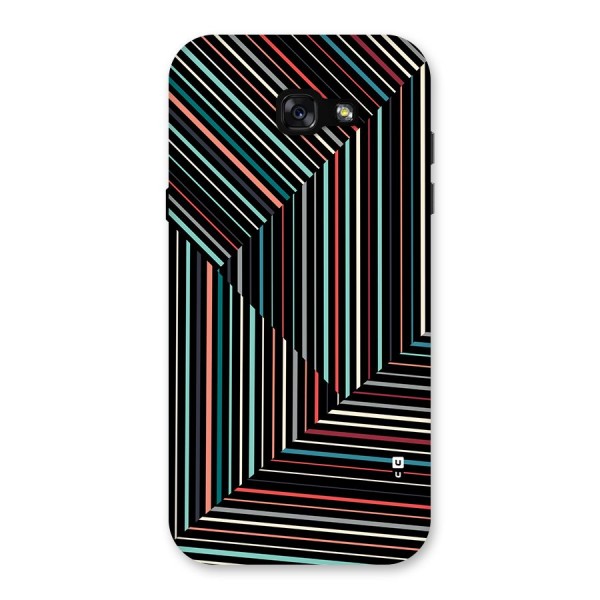 Angulars Stripes Back Case for Galaxy A7 (2017)