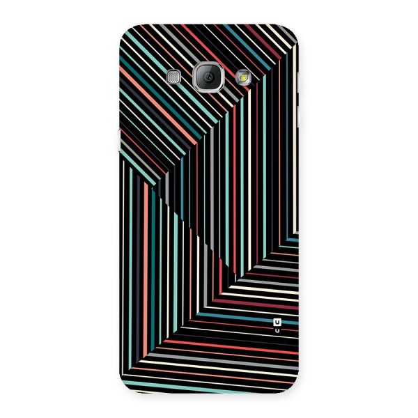 Angulars Stripes Back Case for Galaxy A8