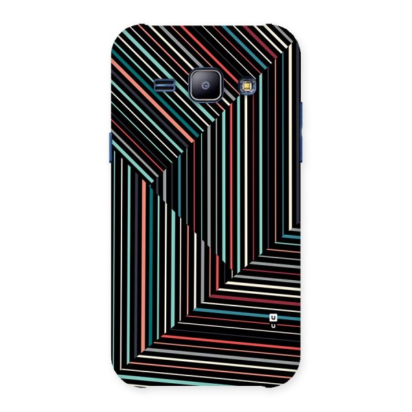 Angulars Stripes Back Case for Galaxy J1