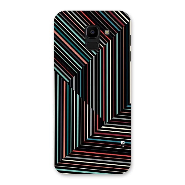 Angulars Stripes Back Case for Galaxy J6