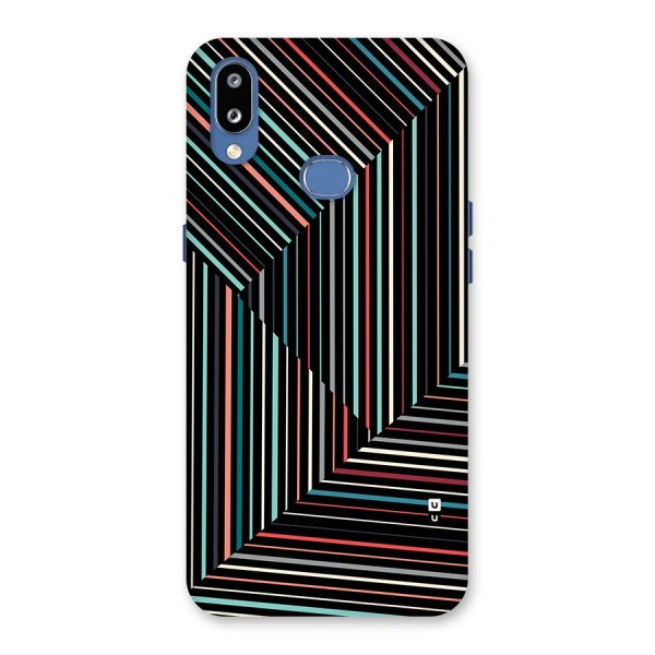 Angulars Stripes Back Case for Galaxy M01s