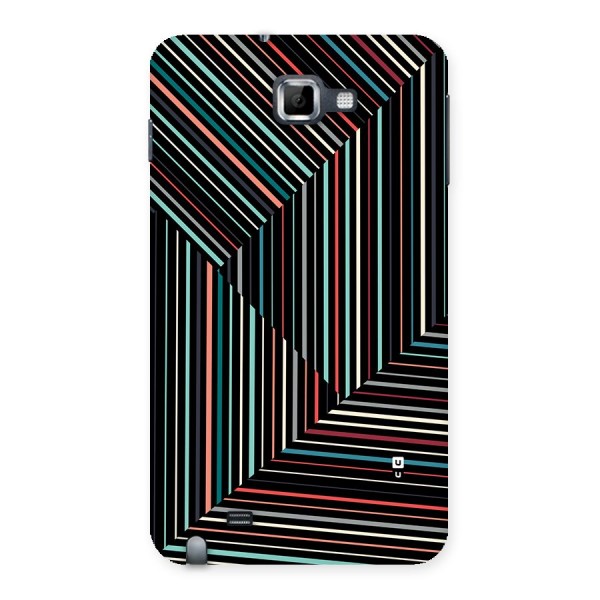 Angulars Stripes Back Case for Galaxy Note