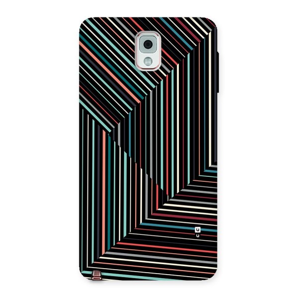 Angulars Stripes Back Case for Galaxy Note 3