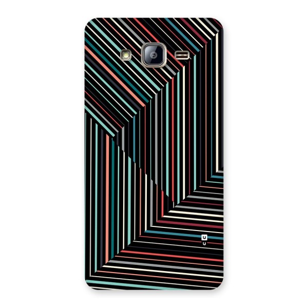 Angulars Stripes Back Case for Galaxy On5