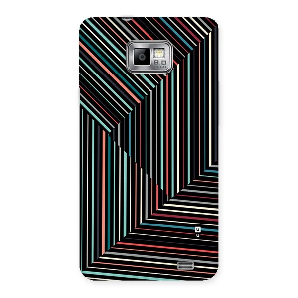 Angulars Stripes Back Case for Galaxy S2