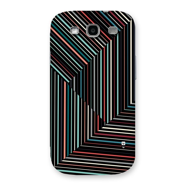 Angulars Stripes Back Case for Galaxy S3