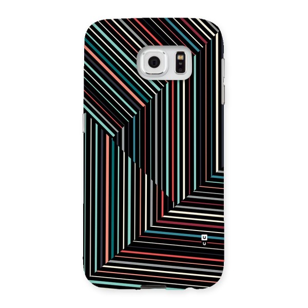 Angulars Stripes Back Case for Galaxy S6