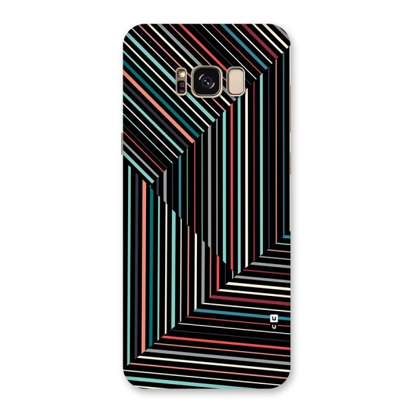 Angulars Stripes Back Case for Galaxy S8 Plus