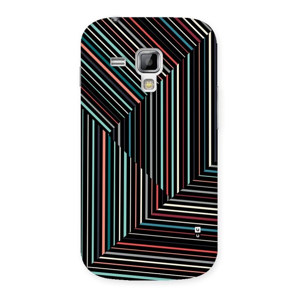 Angulars Stripes Back Case for Galaxy S Duos