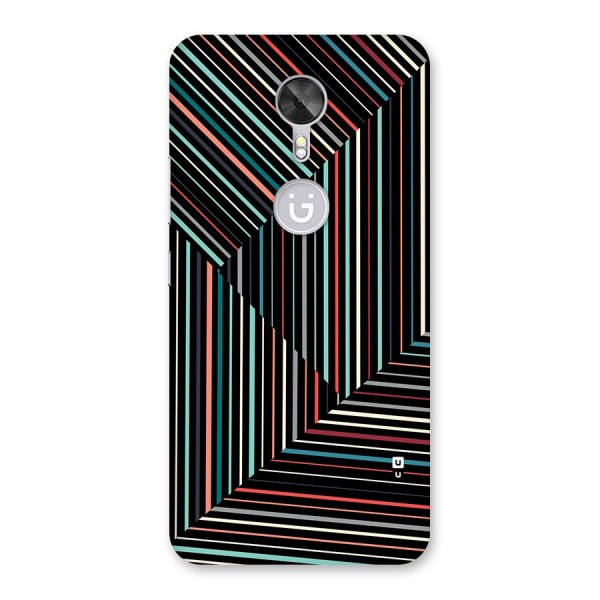 Angulars Stripes Back Case for Gionee A1