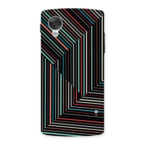 Angulars Stripes Back Case for Google Nexus 5