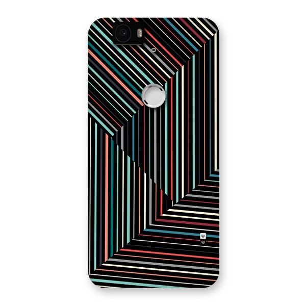 Angulars Stripes Back Case for Google Nexus 6P