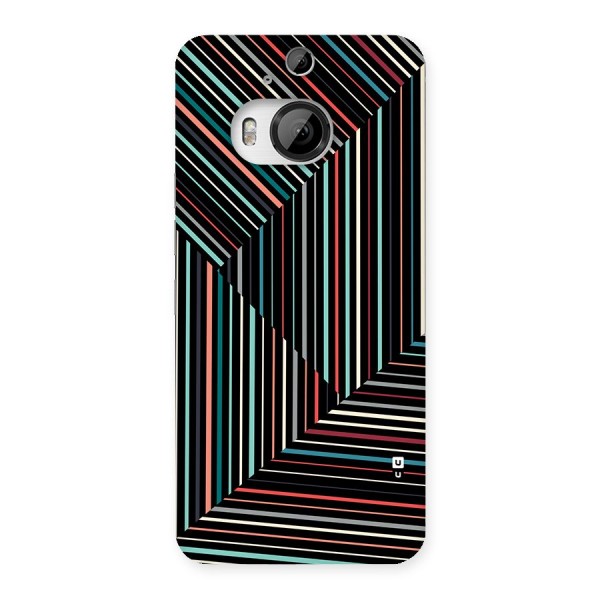 Angulars Stripes Back Case for HTC One M9 Plus