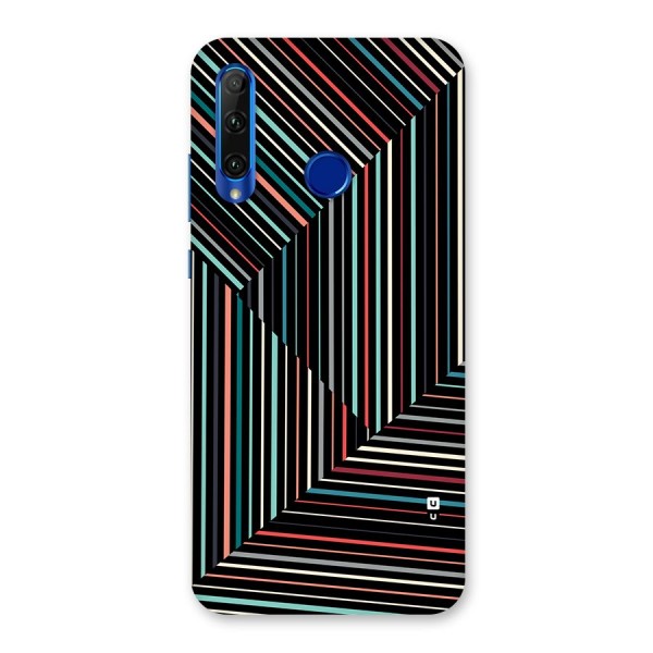 Angulars Stripes Back Case for Honor 20i