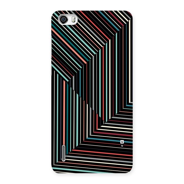 Angulars Stripes Back Case for Honor 6