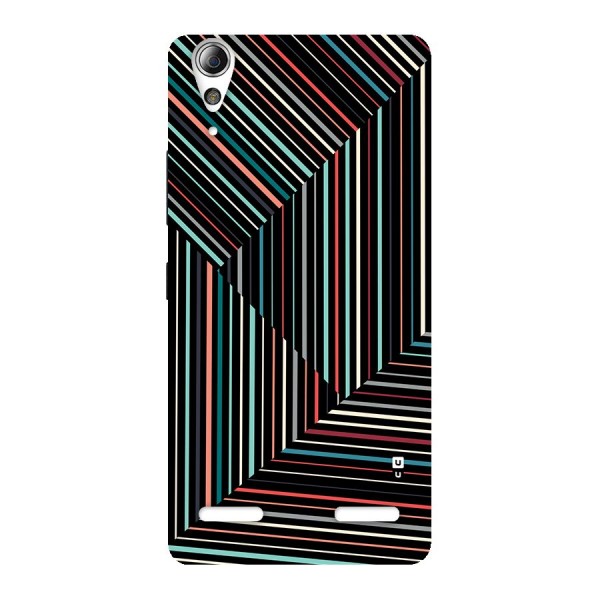 Angulars Stripes Back Case for Lenovo A6000