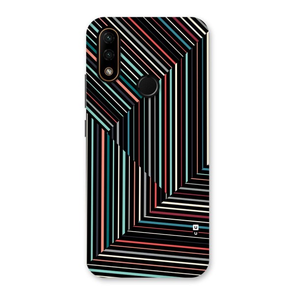 Angulars Stripes Back Case for Lenovo A6 Note