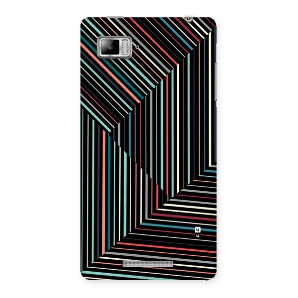 Angulars Stripes Back Case for Lenovo Vibe Z K910