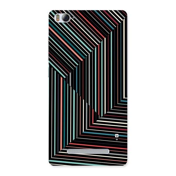 Angulars Stripes Back Case for Mi4i