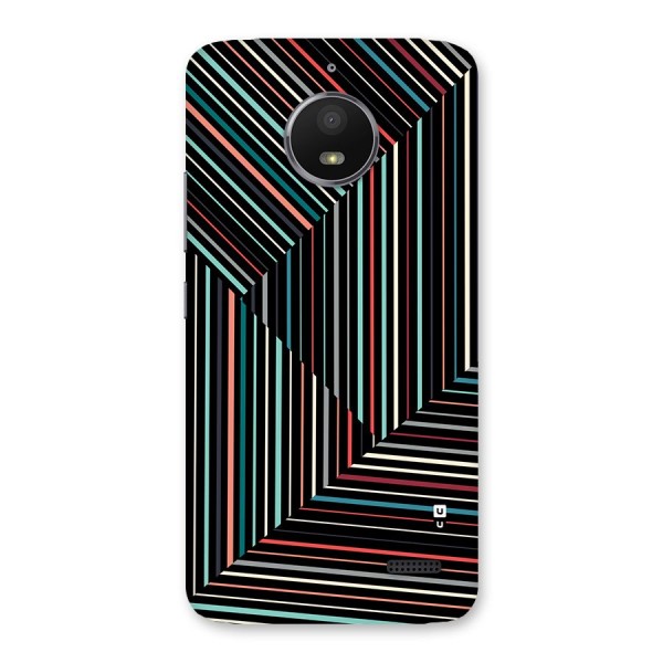 Angulars Stripes Back Case for Moto E4