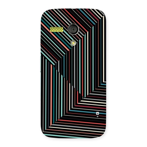 Angulars Stripes Back Case for Moto G