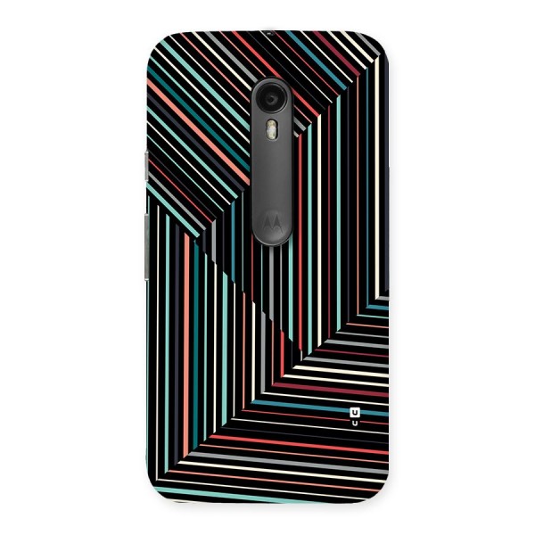 Angulars Stripes Back Case for Moto G3