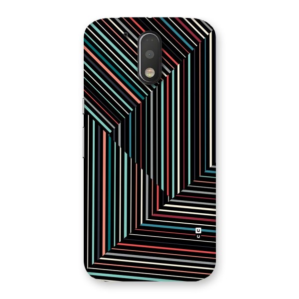 Angulars Stripes Back Case for Moto G4